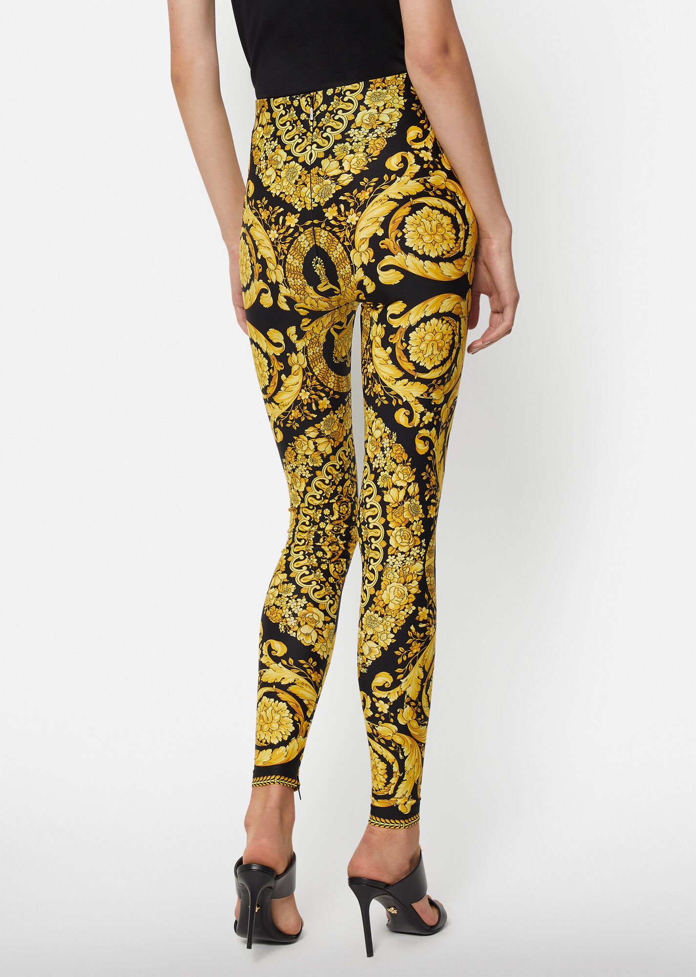 Wild Barocco FW'91 Print Leggings - 3