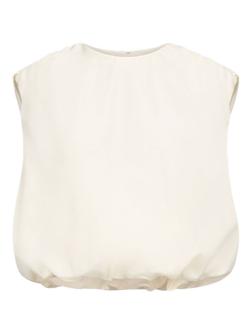 Cosma gathered-shoulder top - 1
