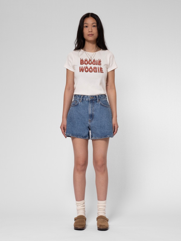 Maeve Denim Shorts Casual Wash Blue - 2