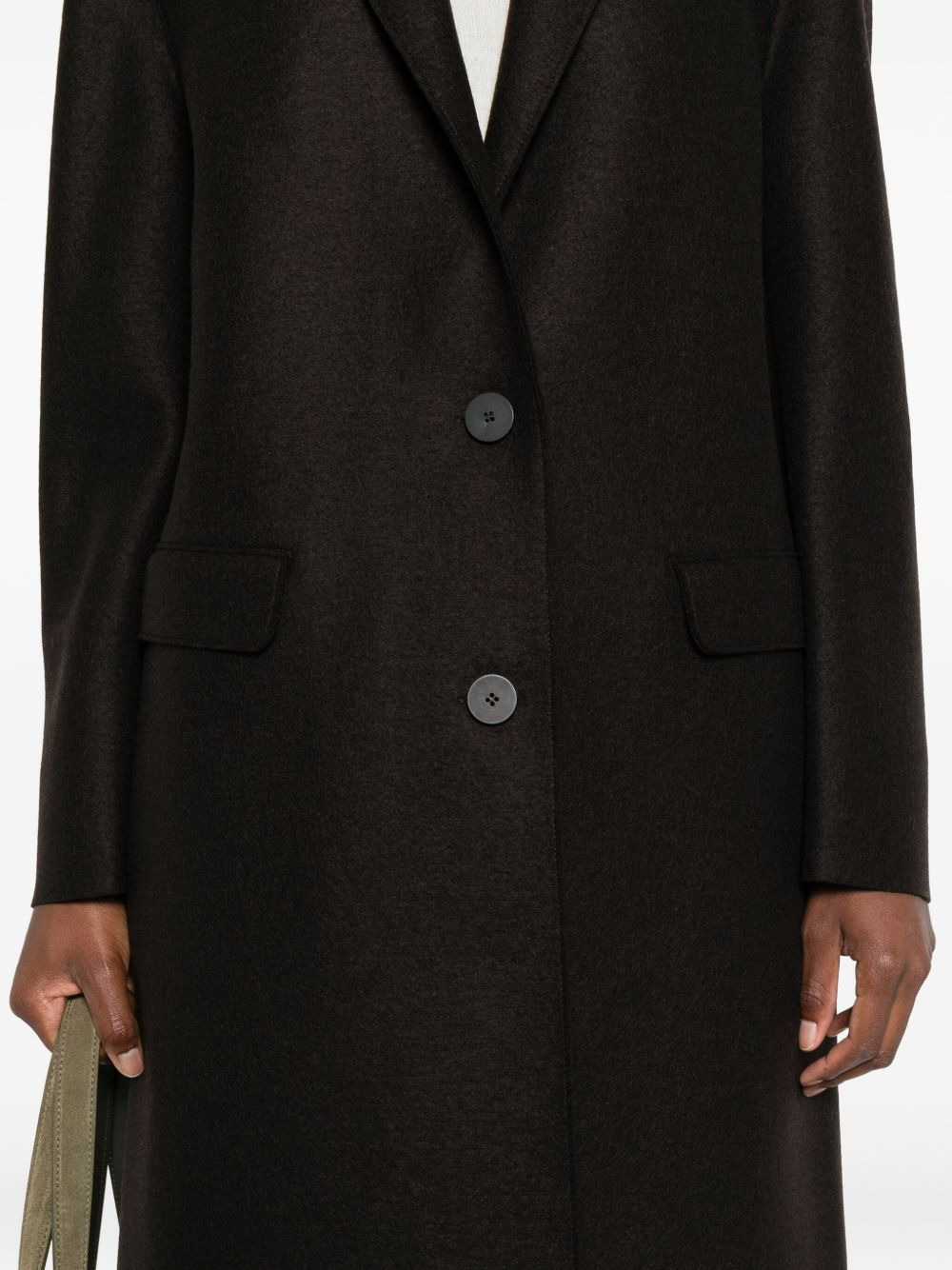 Chester button-fastening pocket coat - 5