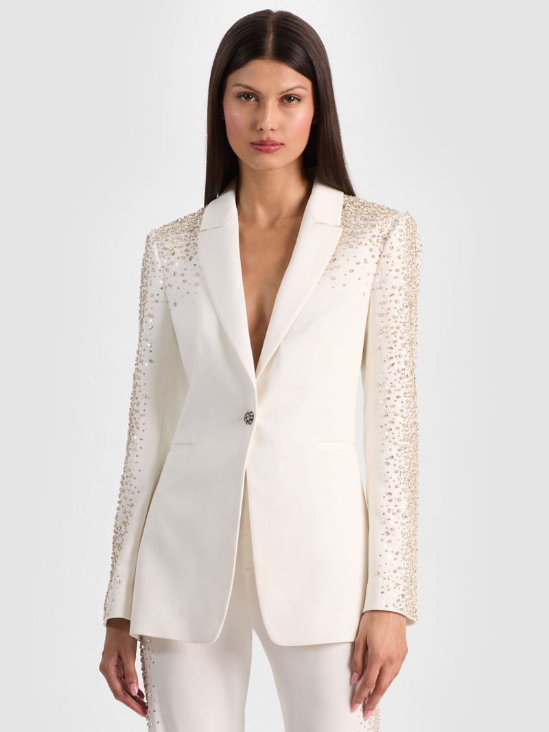 BREANN EMBELLISHED FITTED BLAZER 2