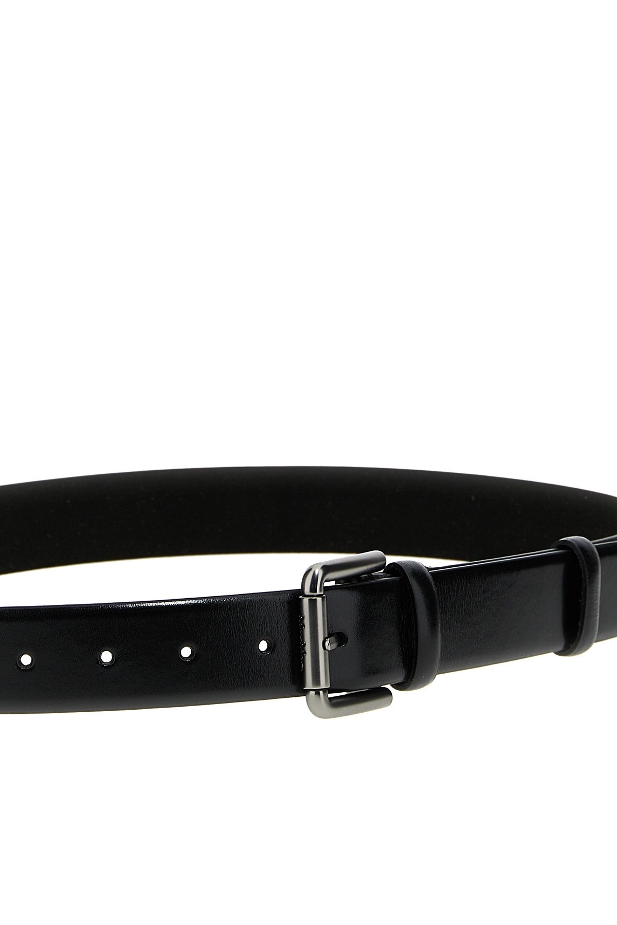 Buffered leather belt - 3