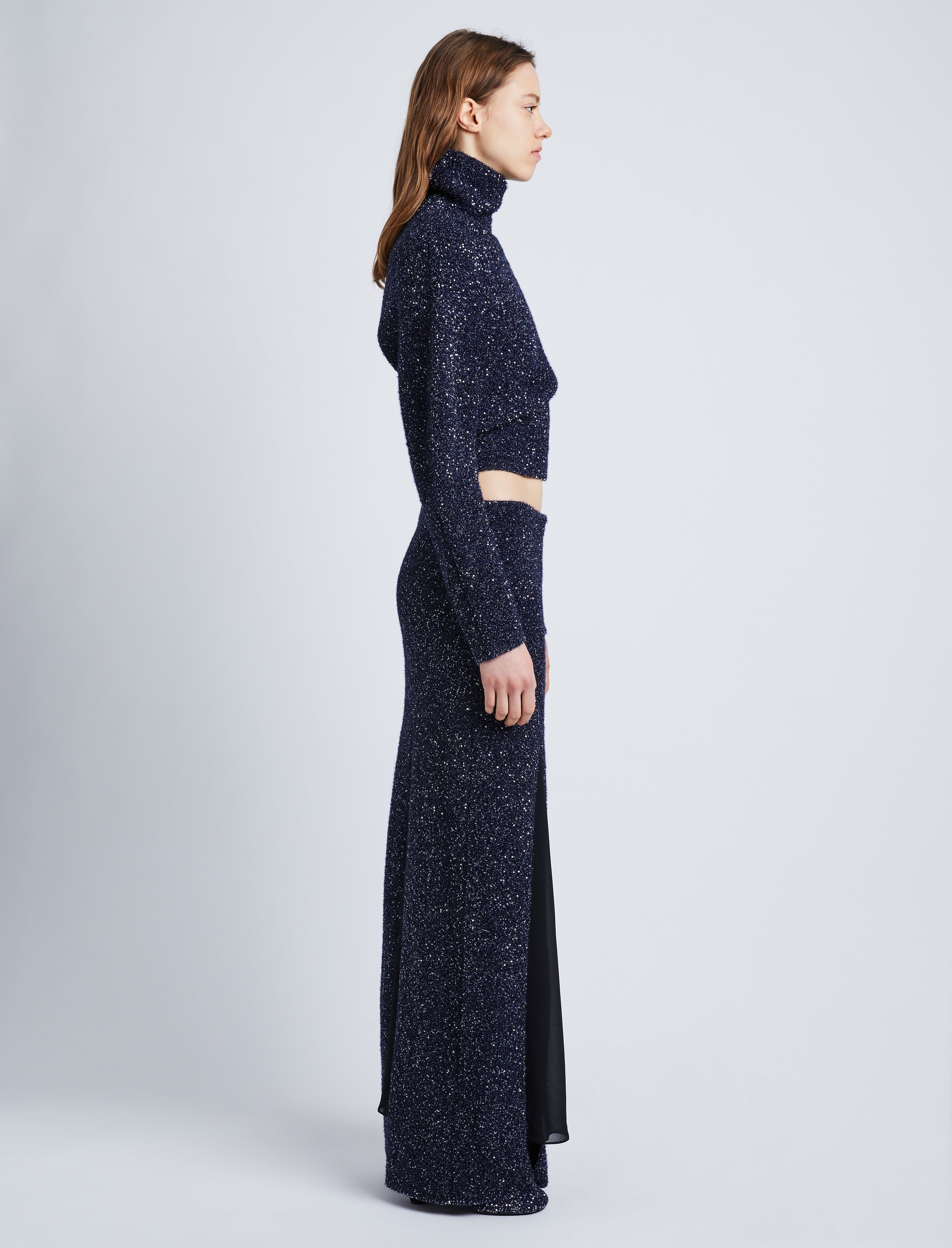 Technical Sequin Sweater - 4