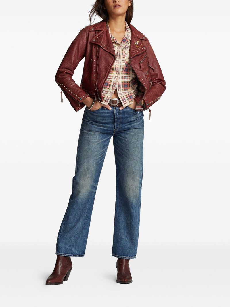 RRL by Ralph Lauren logo-patch jeans outlook