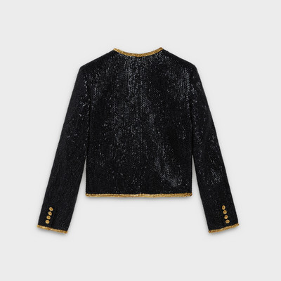 CELINE EMBROIDERED 'CHASSEUR' JACKET outlook