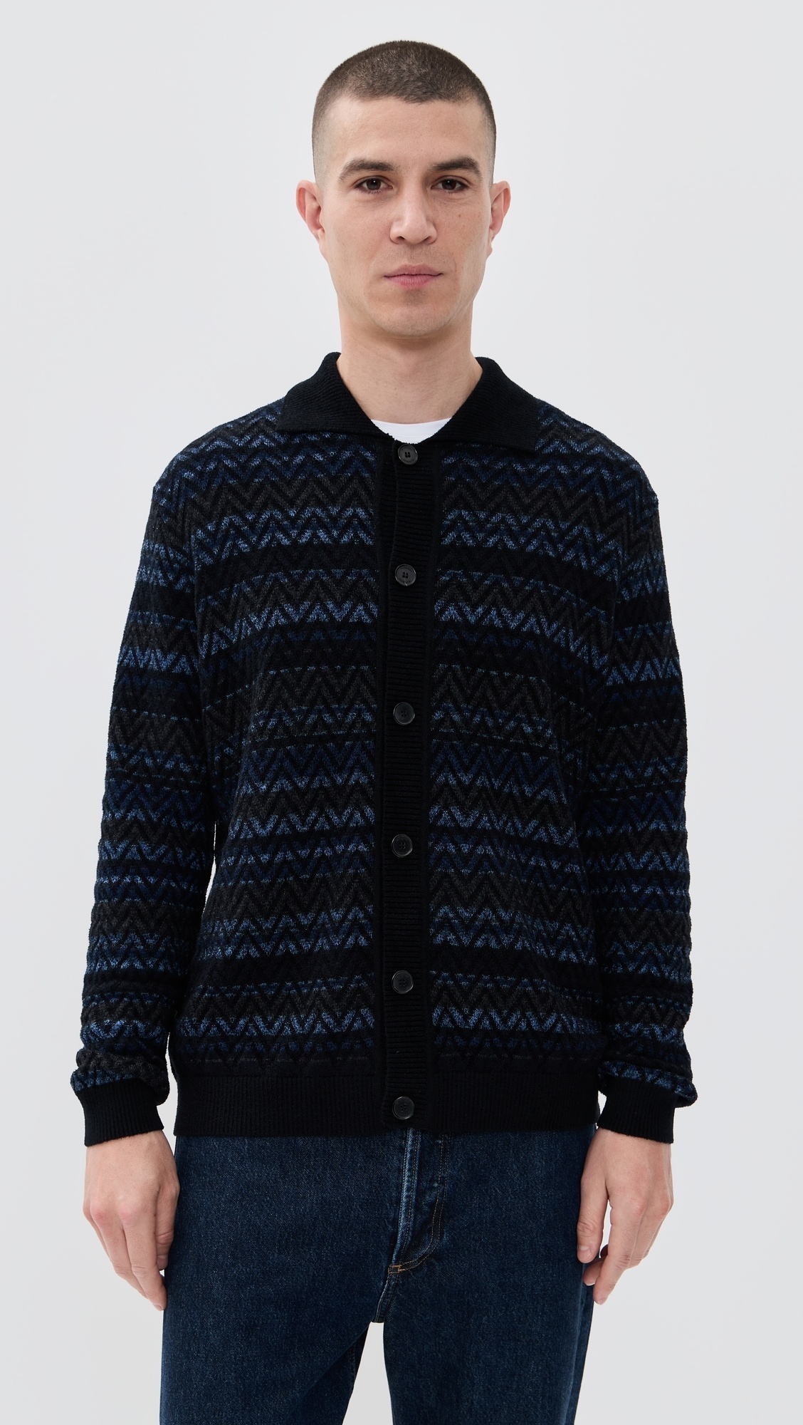 Buttoned Cardigan - 6