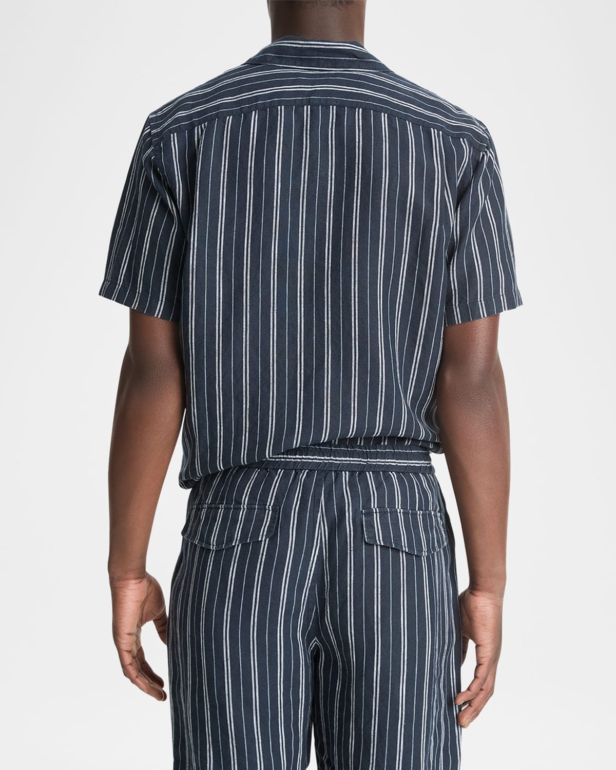 Men's Mesa Stripe Hemp Beach Shorts - 3