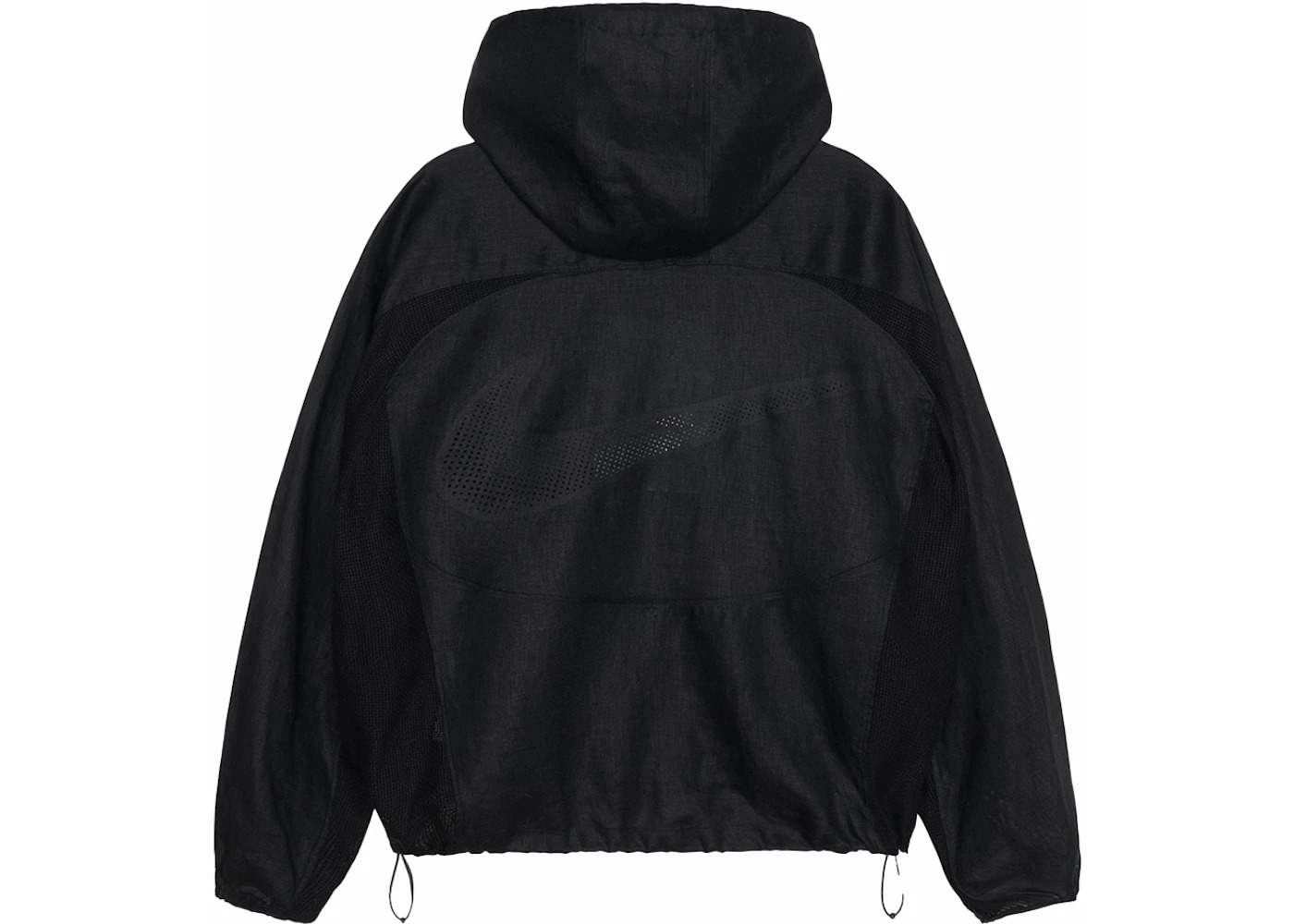 Stussy x Nike Linen Shell Jacket Black - 2