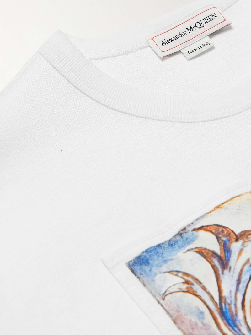 Printed Cotton-Blend Jersey Sweatshirt 5