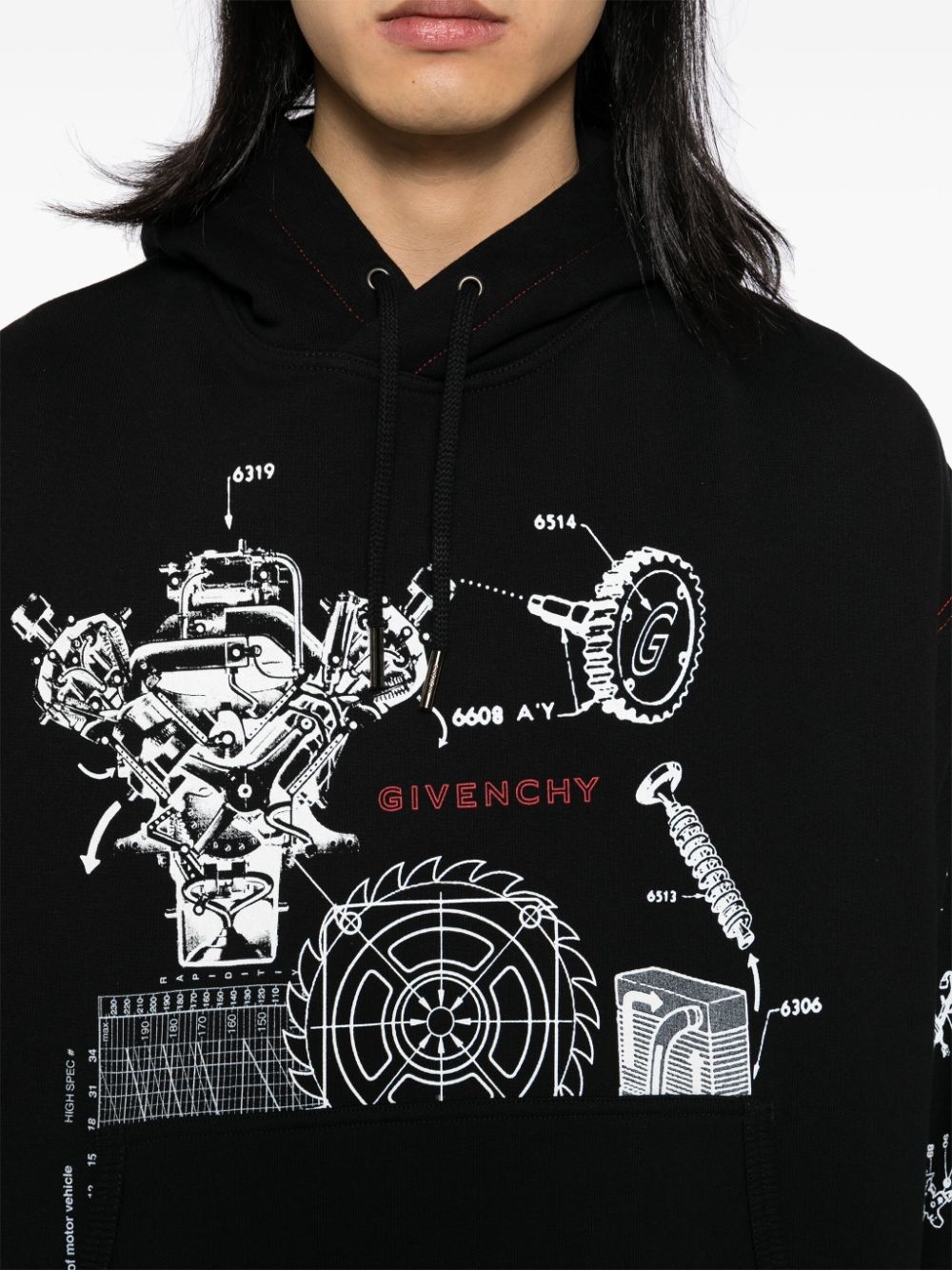 graphic-print hoodie - 5