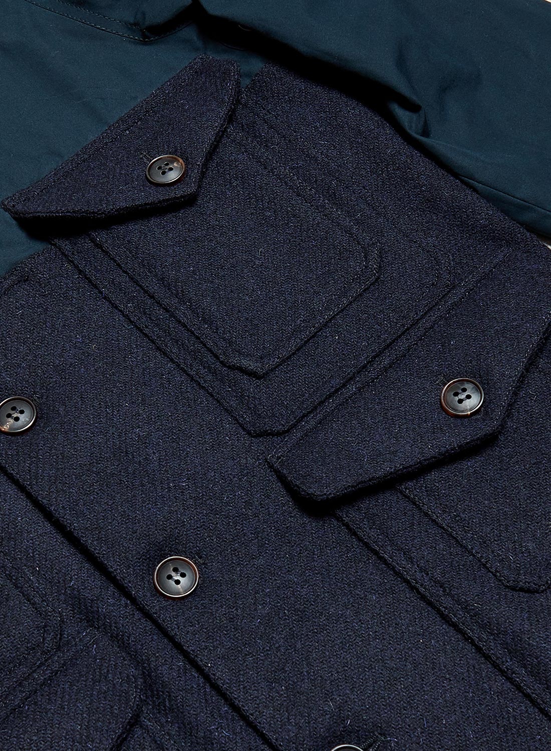 Classic Cameraman in Black Navy Ventile - 8