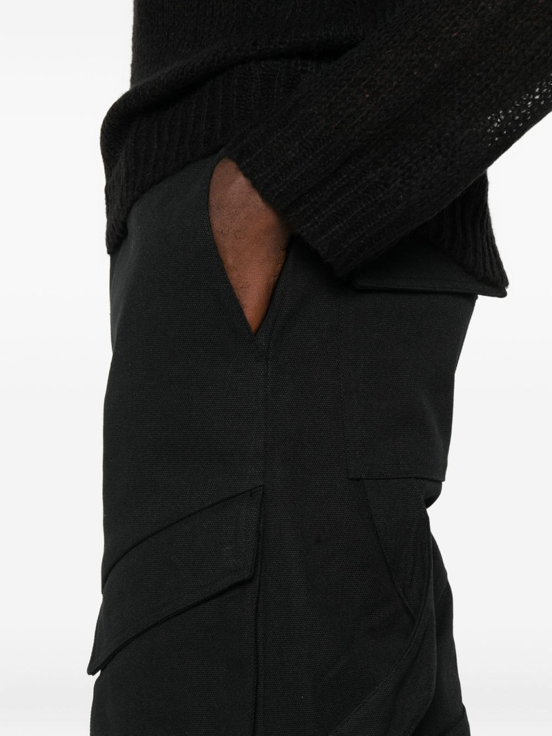 pocket-detail straight-leg trousers 5