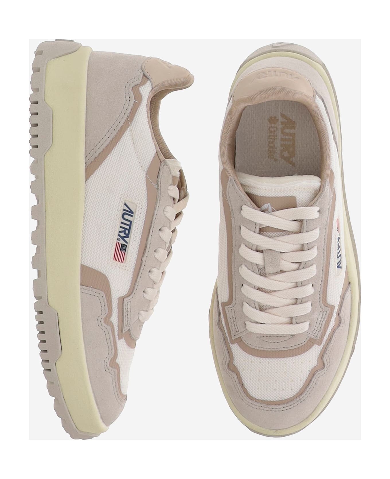 Wildpace Low Mesh And Suede Sneakers - 2