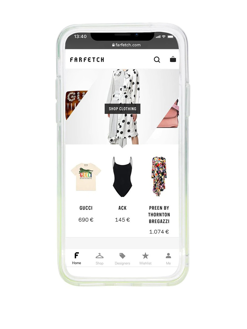 KENZO Tiger iPhone X/XS case outlook