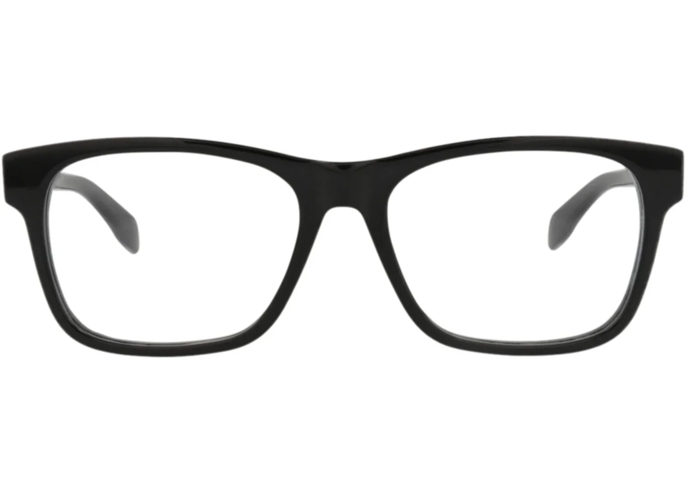 Alexander McQueen Square-Frame Acetate Optical Frames Black Black Transparent (AM0307O-30010911-001) - 1