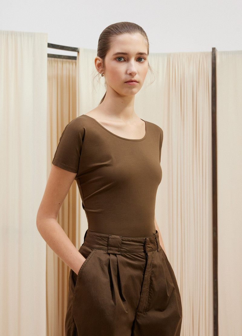 Lemaire SECOND SKIN SHORT SLEEVE T-SHIRT outlook