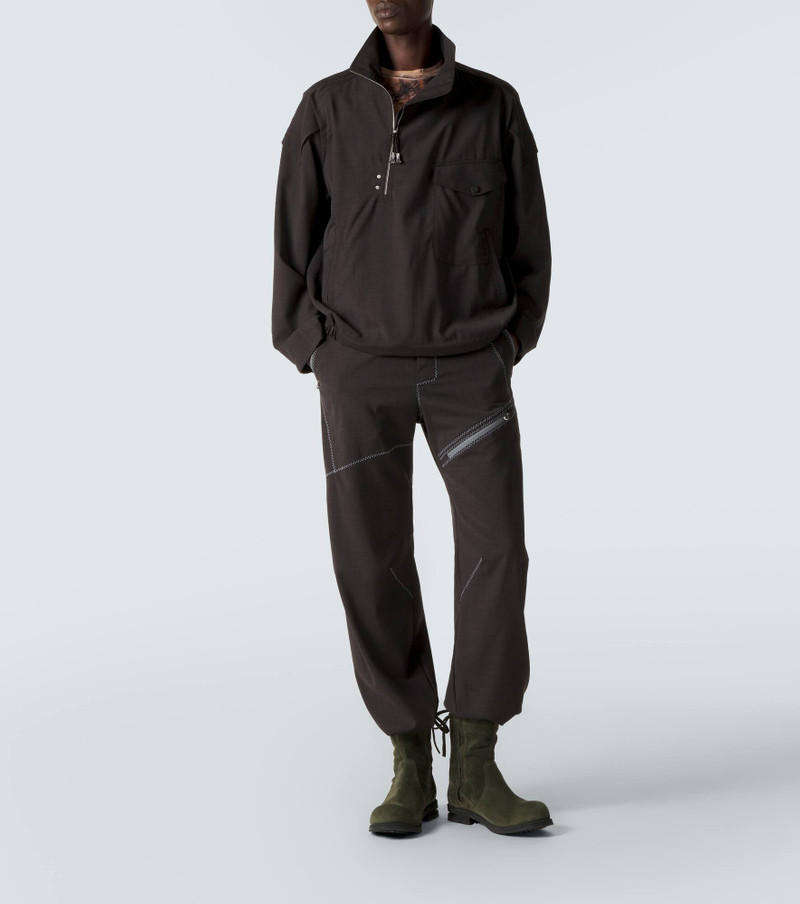 Kiko Kostadinov Farkas virgin wool jacket outlook