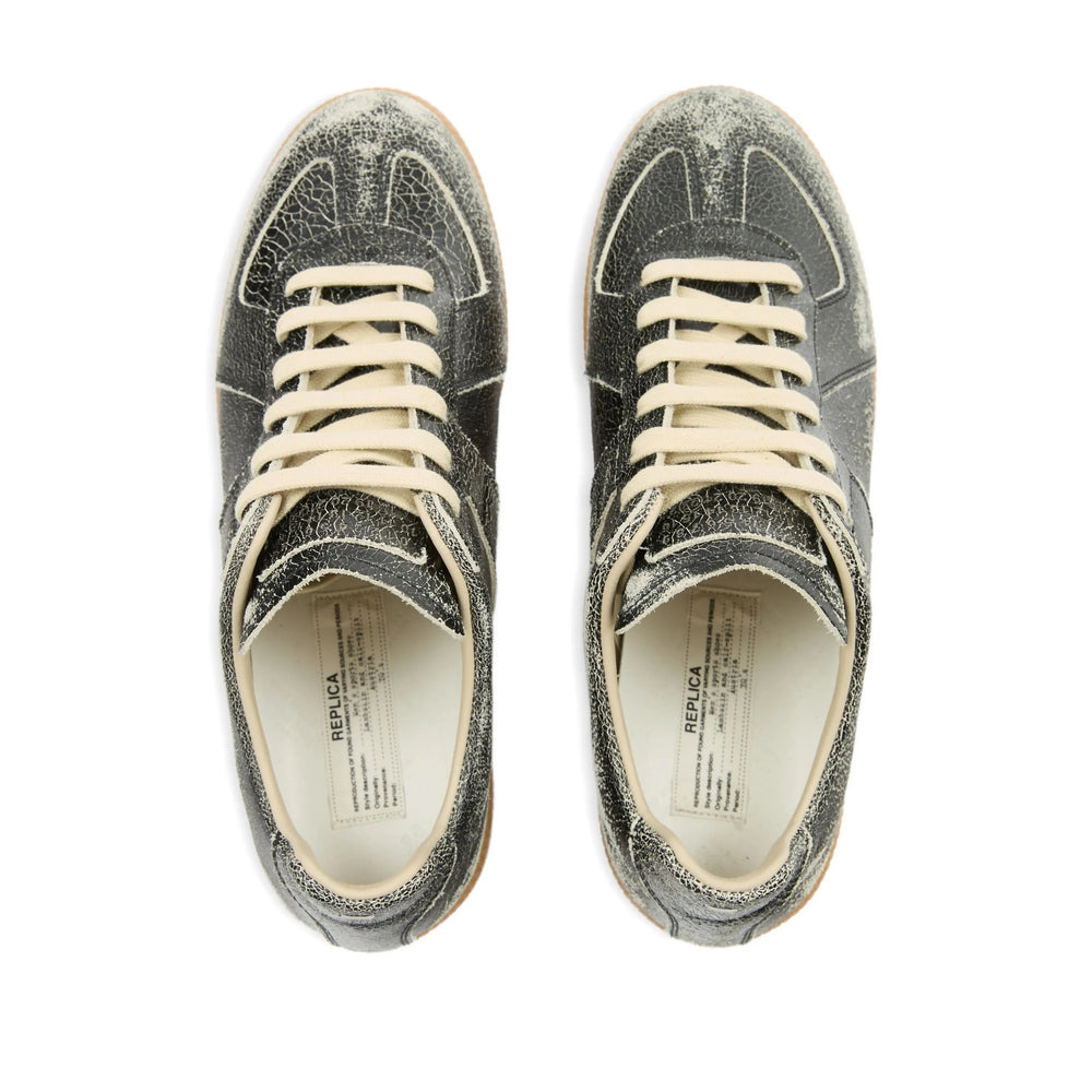 Maison Margiela Black Trainers - Low-Tops Men - 2