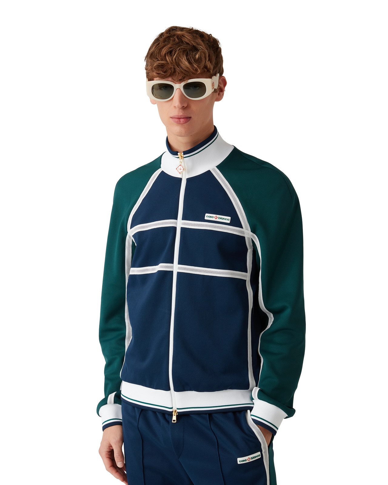 Mesh Tape Track Jacket | Casablanca Paris - 4
