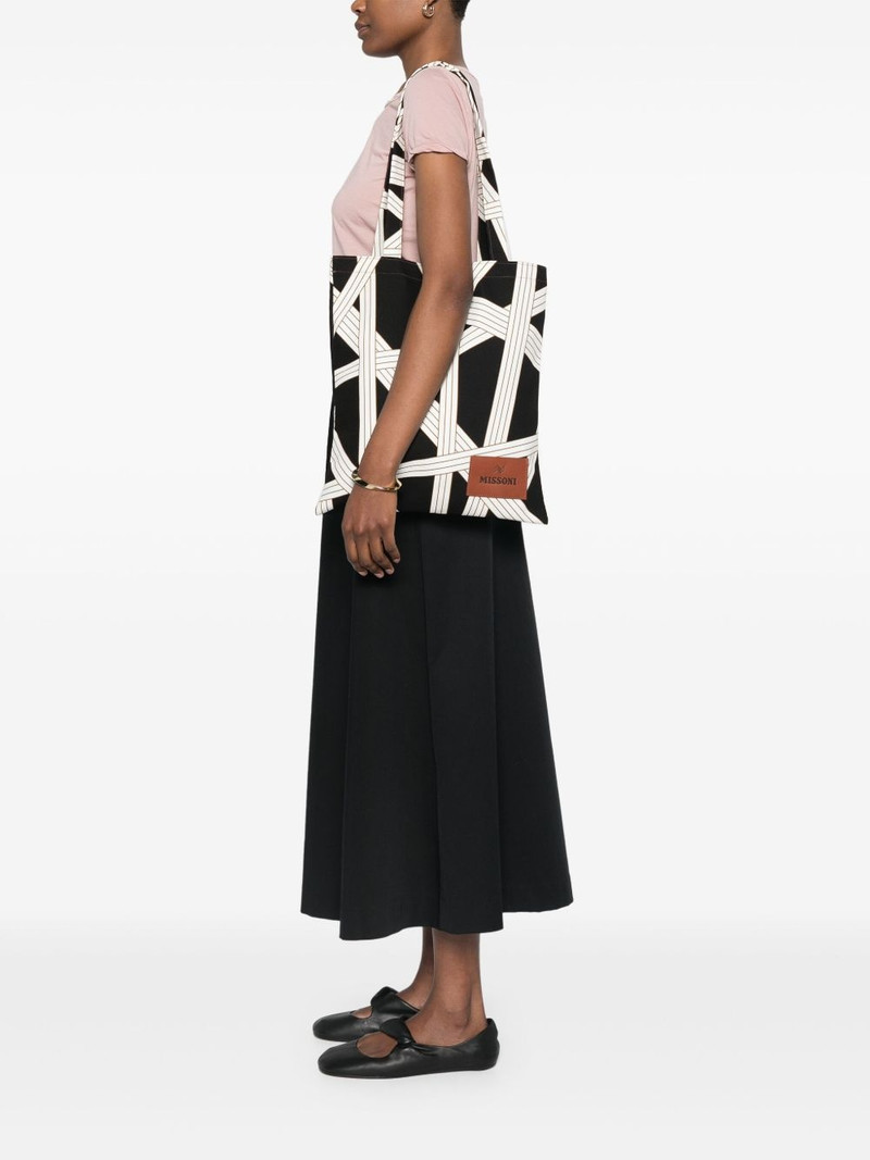 Missoni striped tote bag outlook