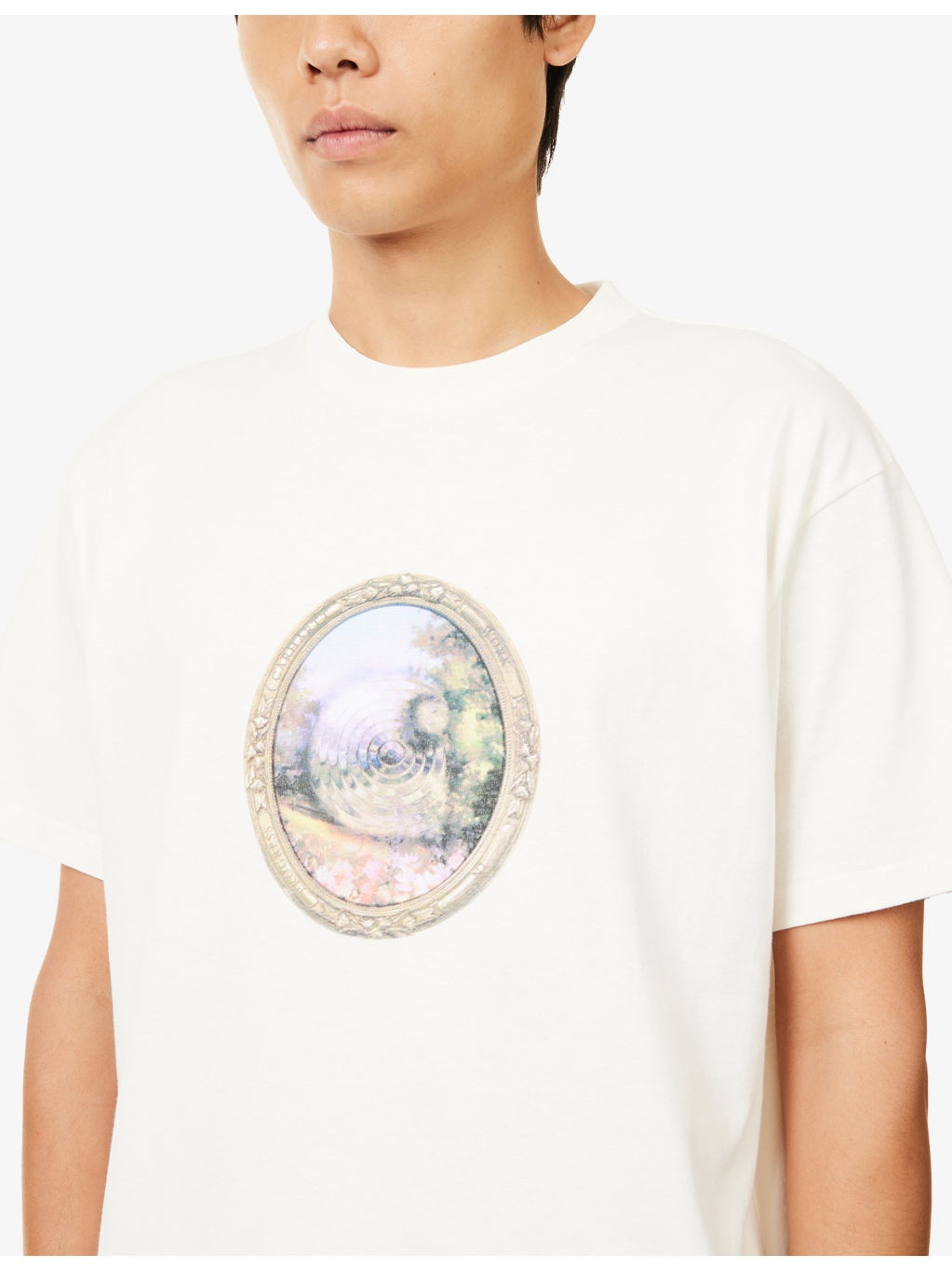 Mirror  Graphic-Print Cotton T-Shirt - 5
