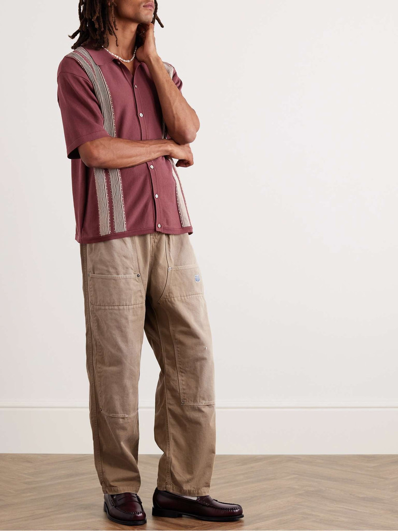 Kapital Tennessee Striped Cotton-Blend Jacquard Shirt outlook