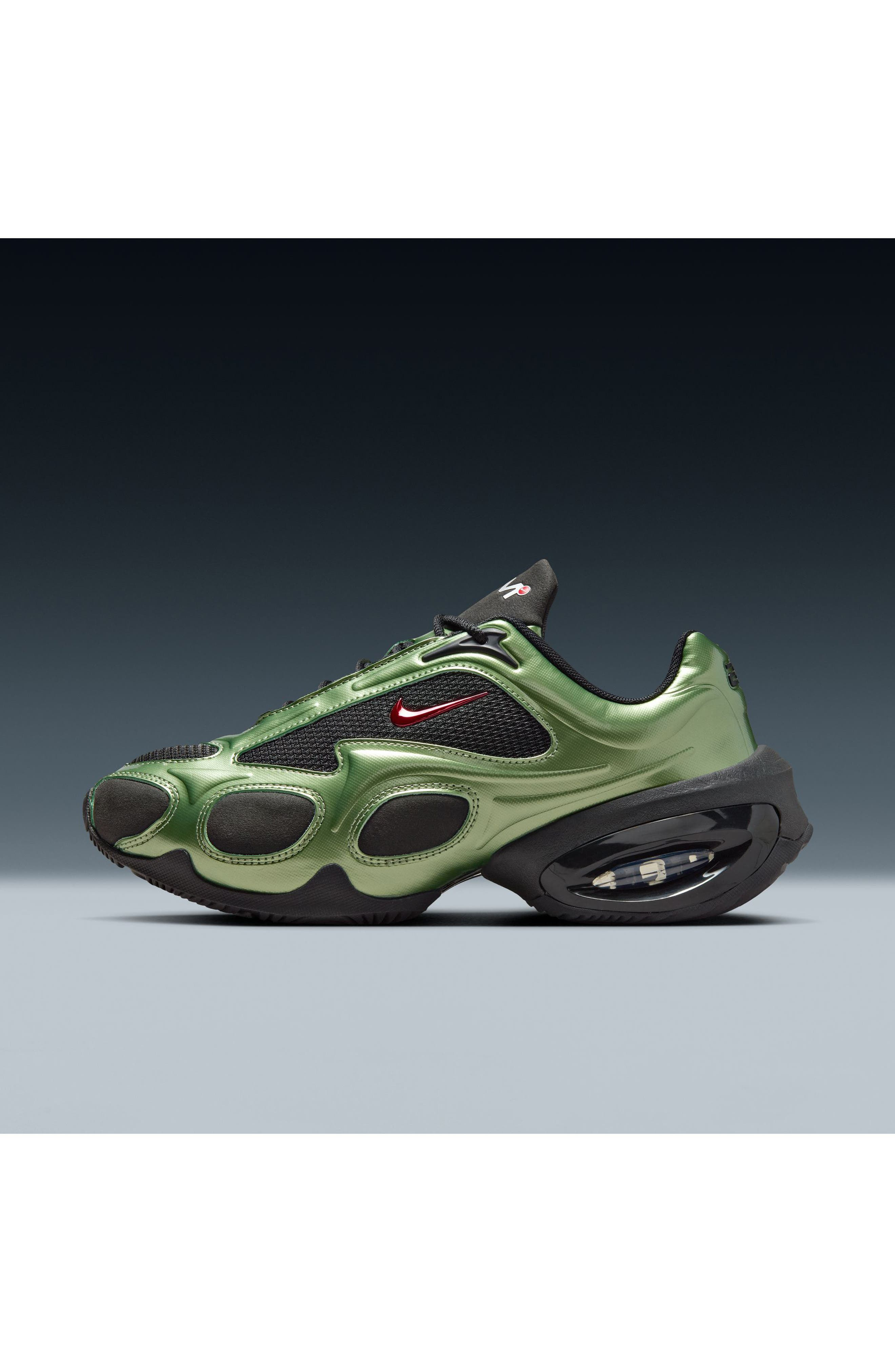Nike Air Max Muse Sneaker in Black/Red/Oil Green at Nordstrom - 2