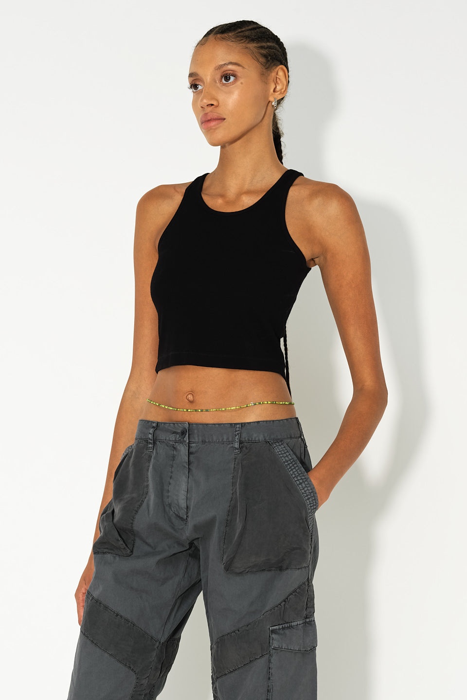 GEMINI RIB CROPPED TANK - 2