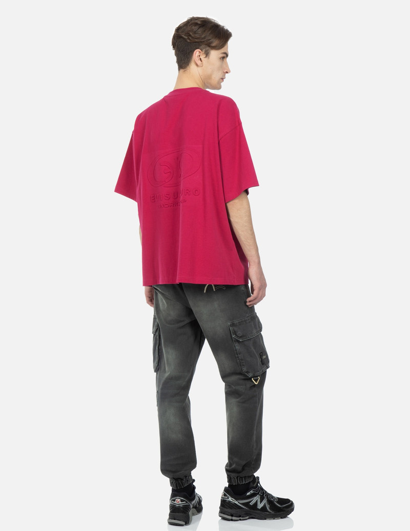 Logo Embossed T-shirt 4