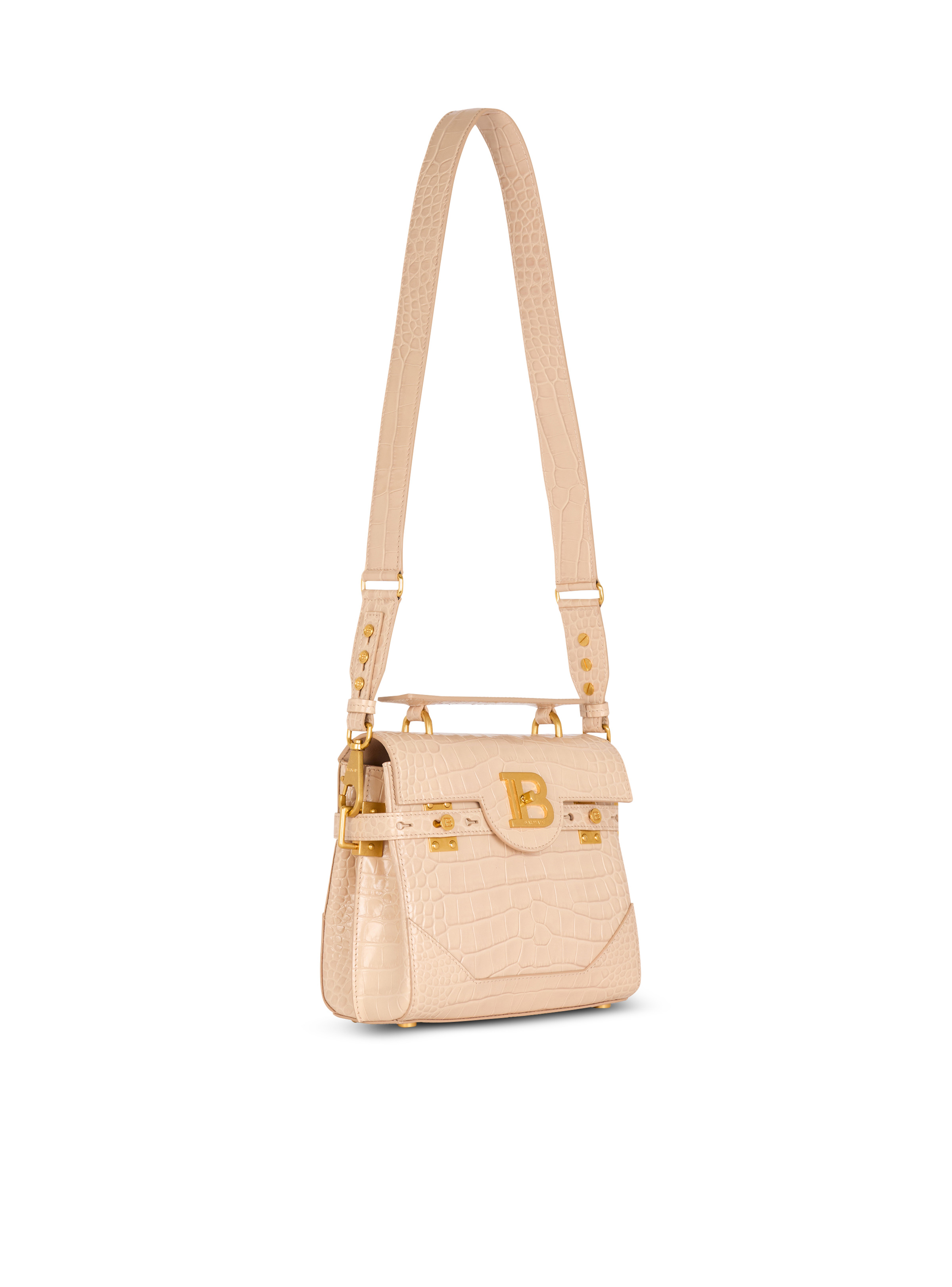 B-Buzz 23 bag in crocodile-embossed calfskin - 3