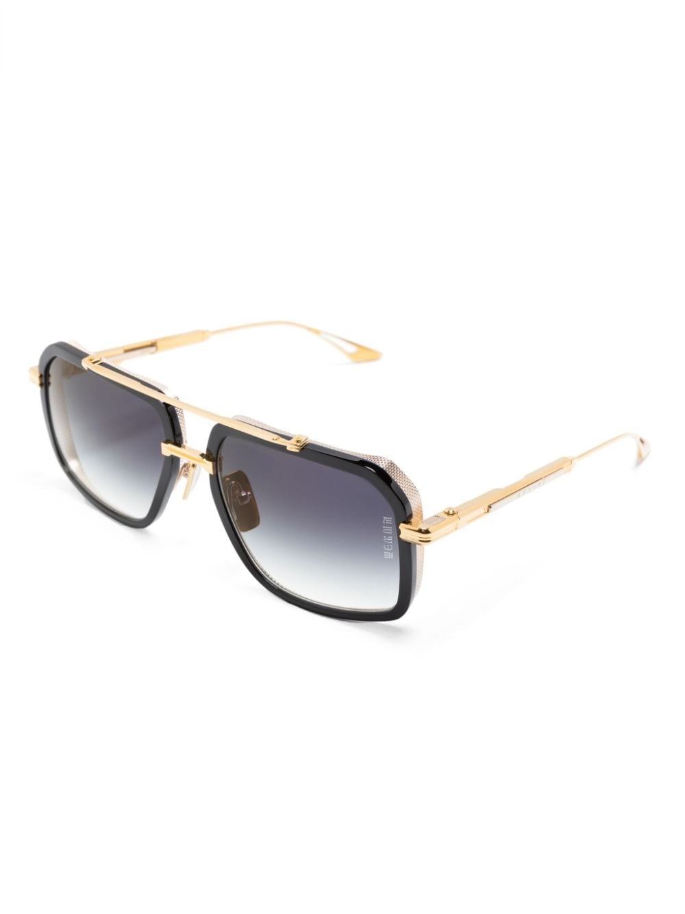 pilot-frame gradient sunglasses - 2