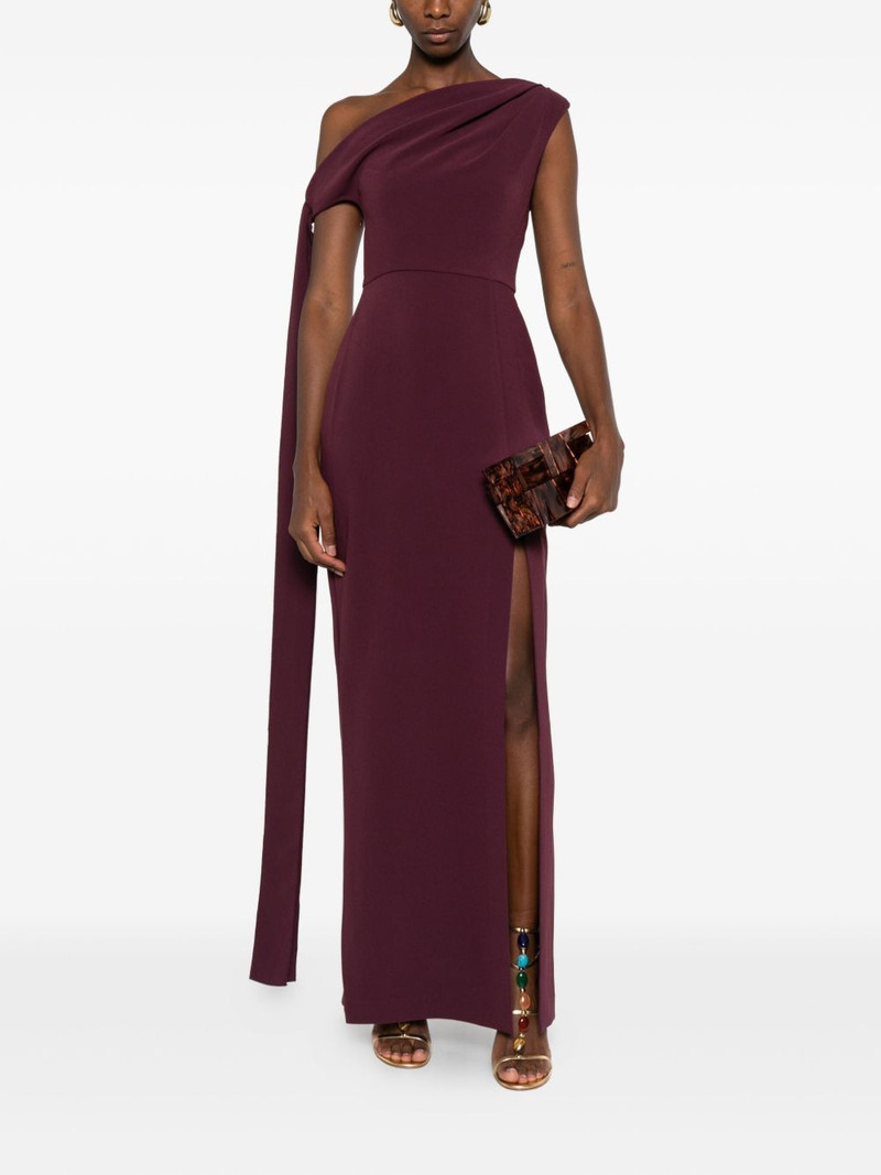 SOLACE LONDON Irina cowl-neck maxi dress outlook