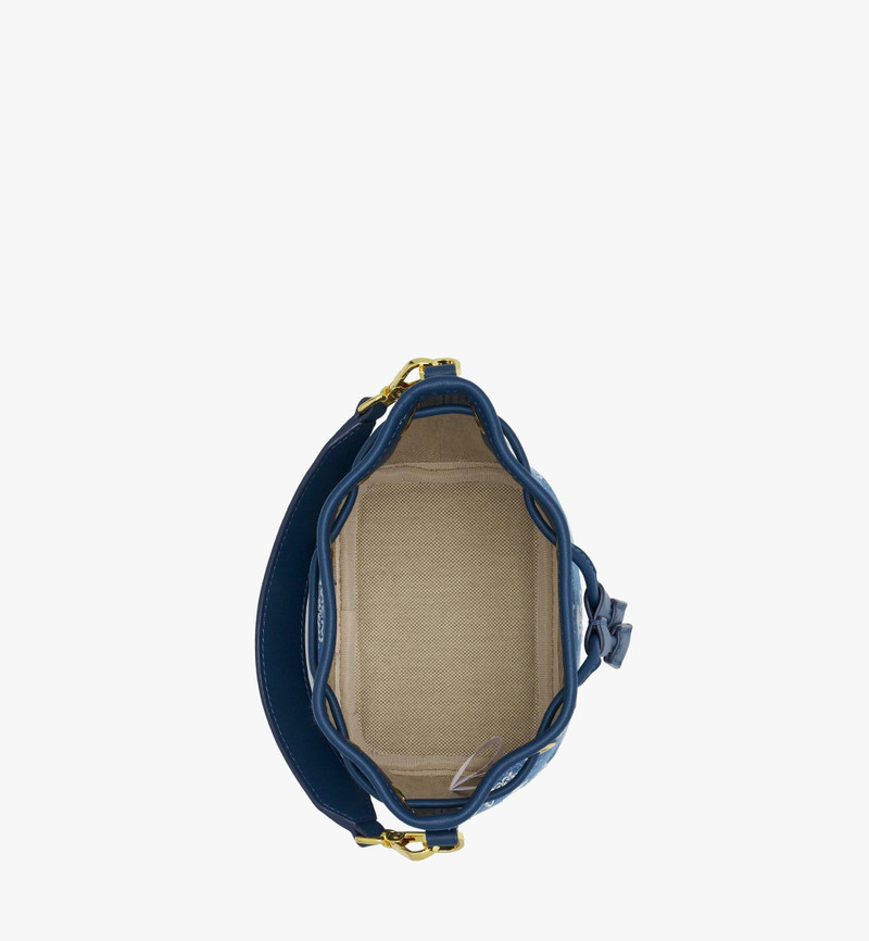 Dessau Drawstring in Vintage Denim Jacquard 4