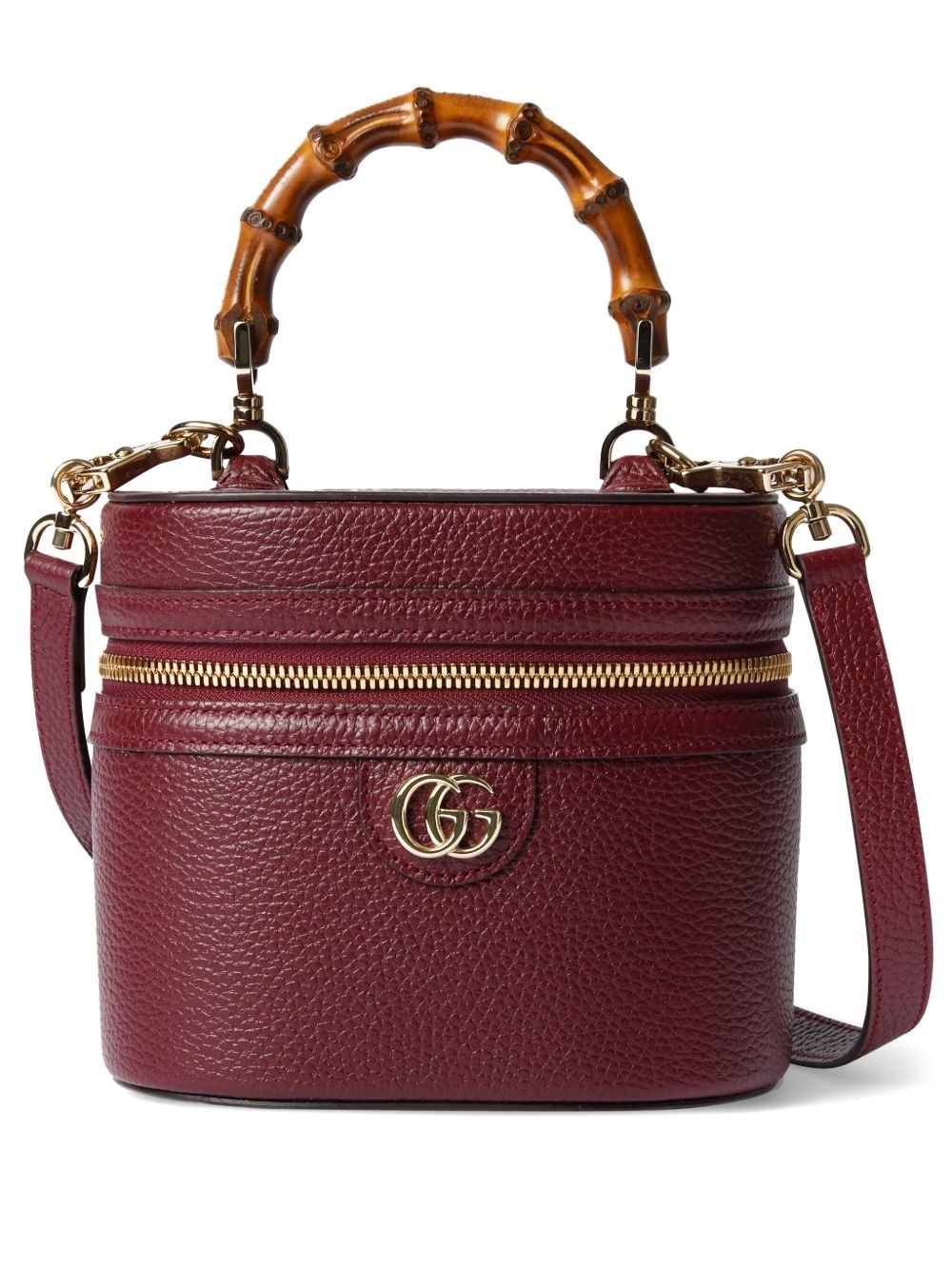 Gucci bamboo leather mini bag - 1