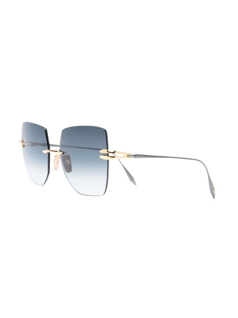 DITA gradient butterfly-frame sunglasses outlook