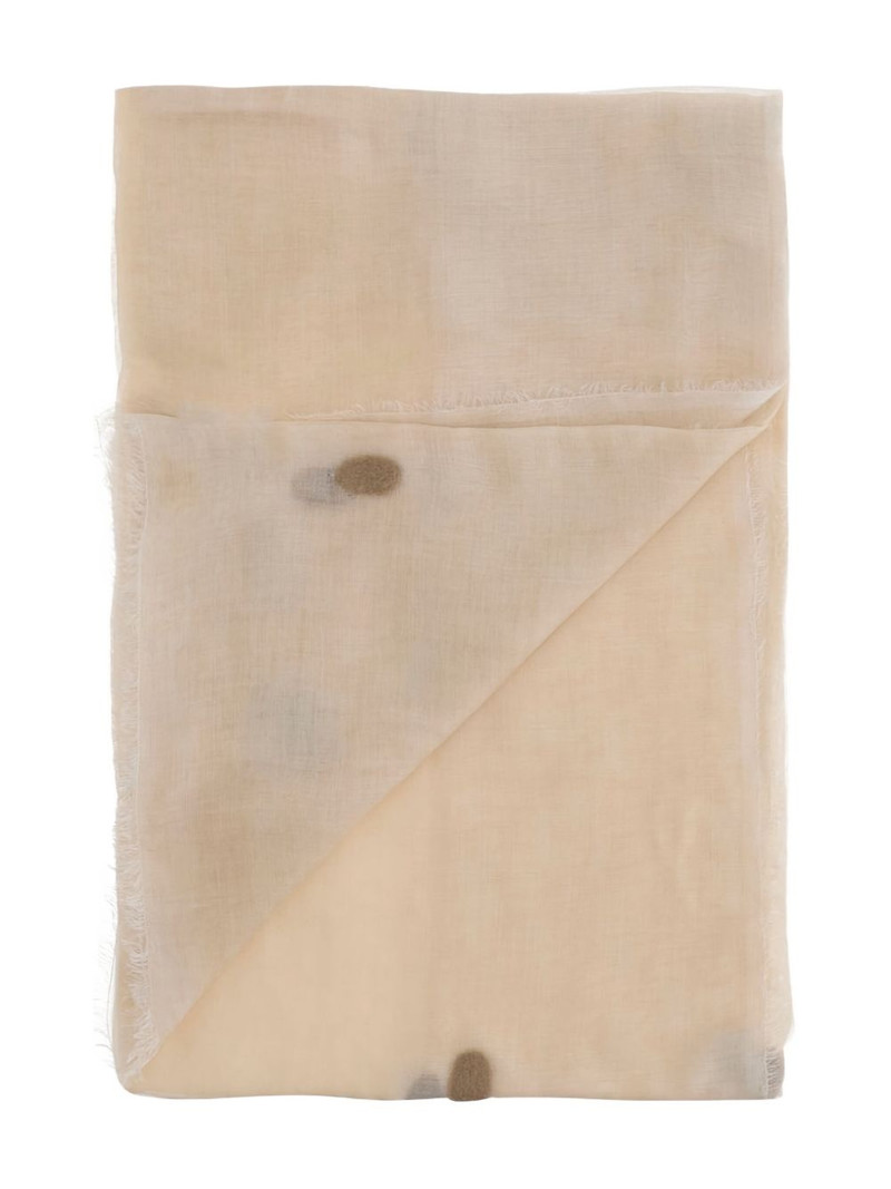 Faliero Sarti polka dot-print scarf outlook