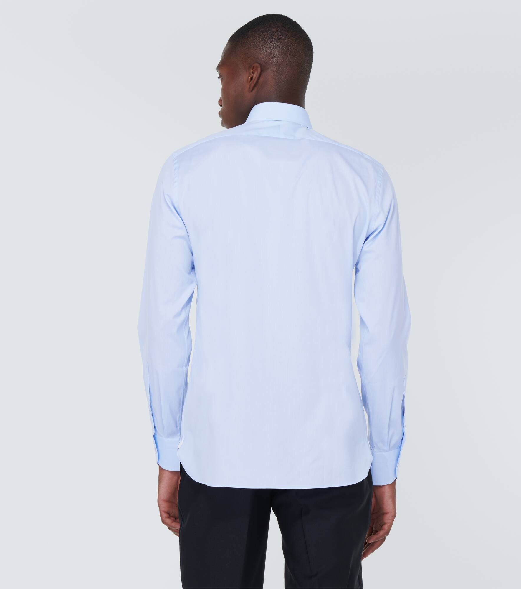 Cotton poplin shirt - 4