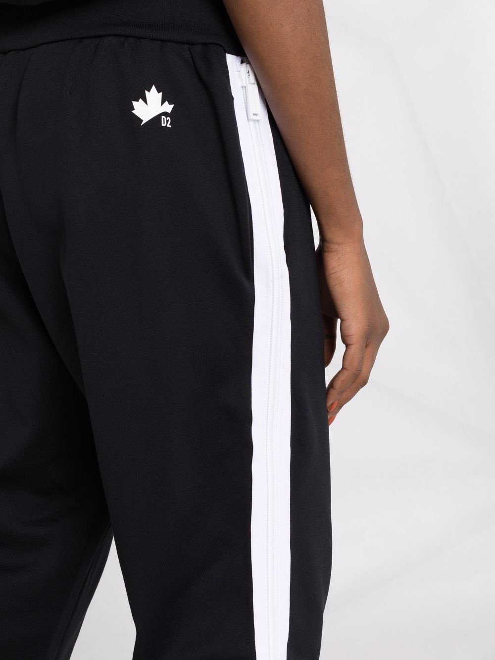 Maple Leaf zip-detail track pants - 3