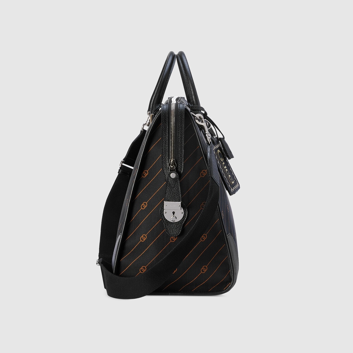 Interlocking G jacquard duffle bag - 4