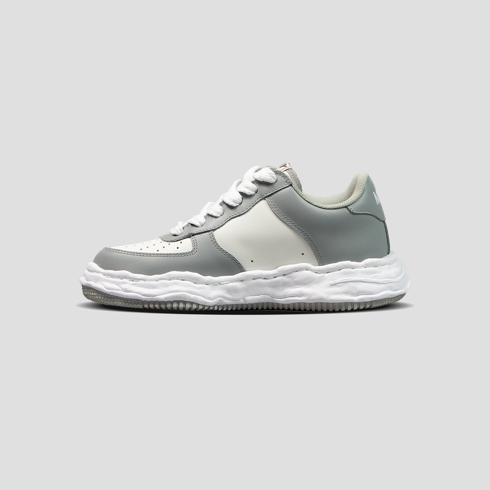 WAYNE OG SOLE LOW-TOP LEATHER SNEAKERS - 4