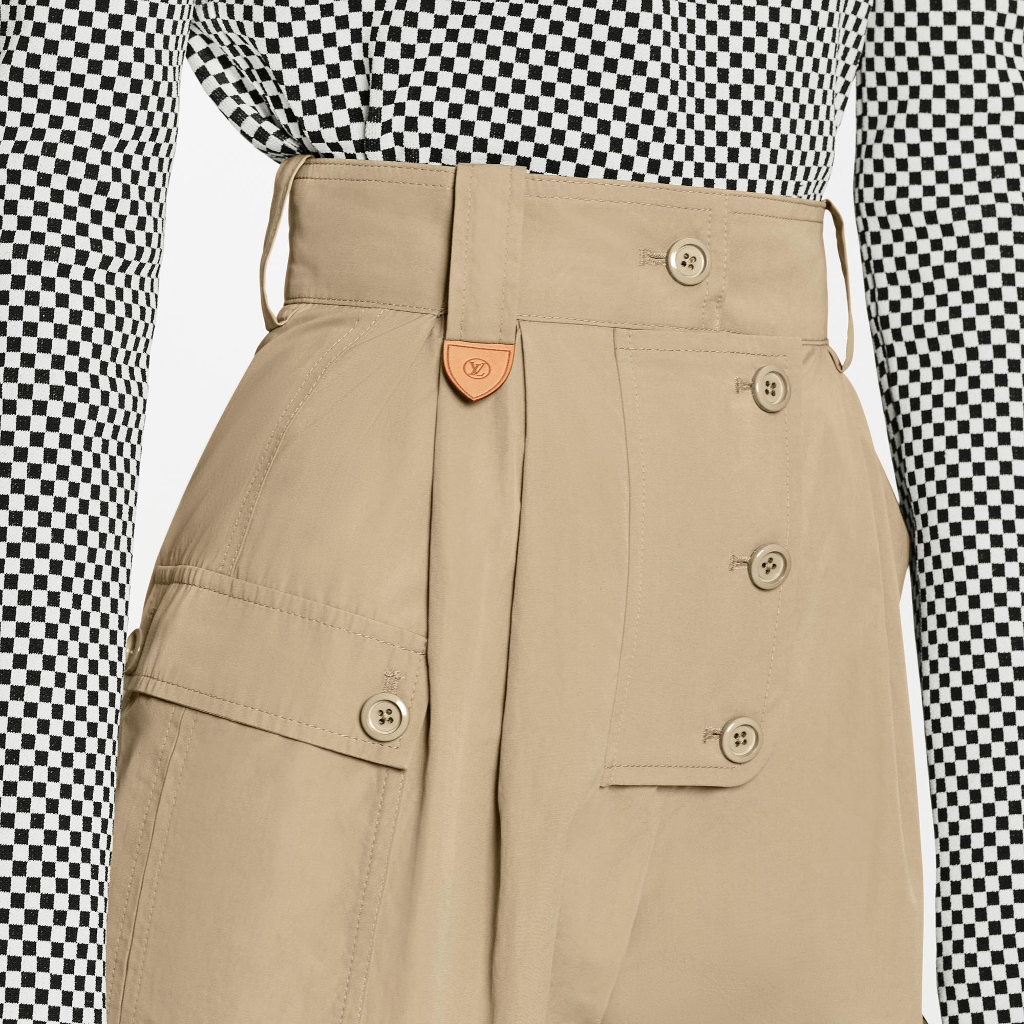 Safari-Style Carrot Pants - 3