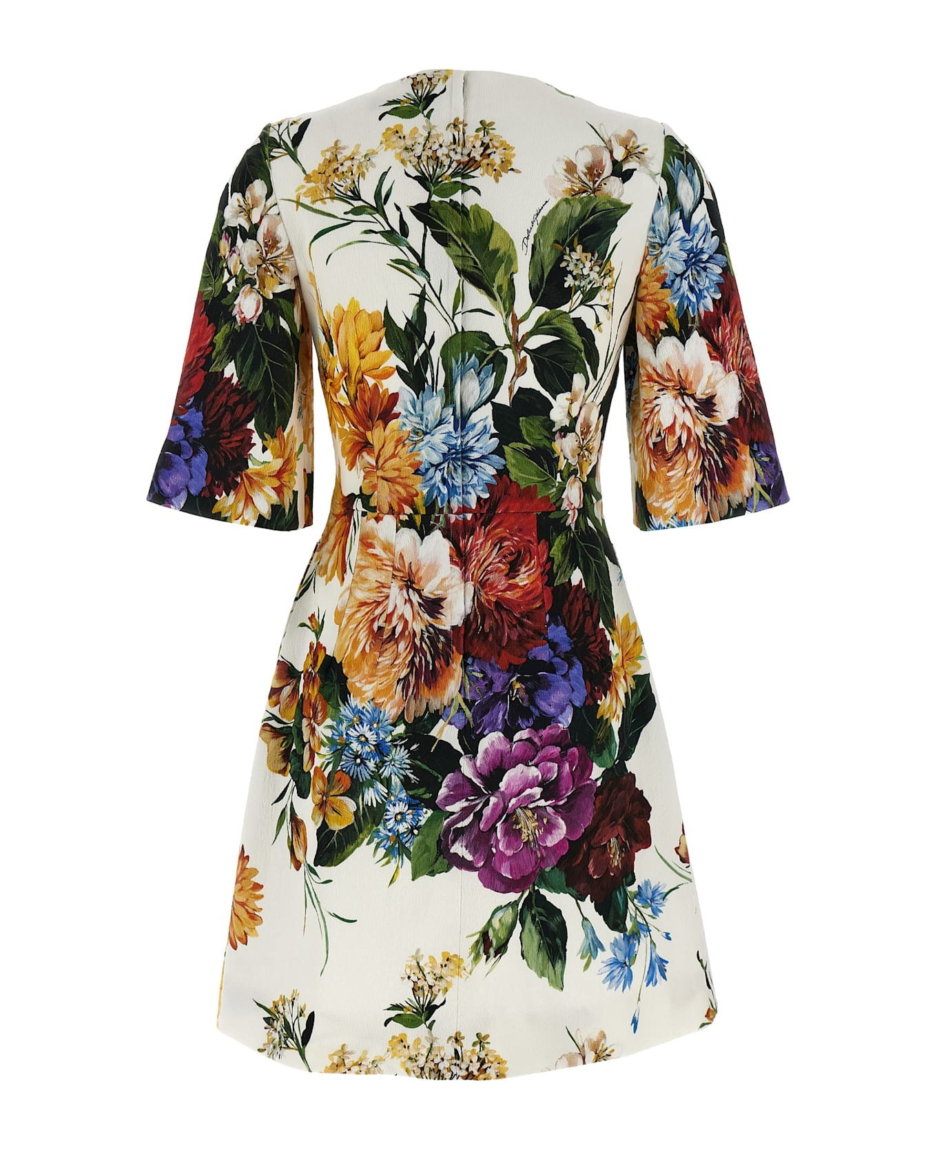 Floral Bouquet Printed Dress - 2