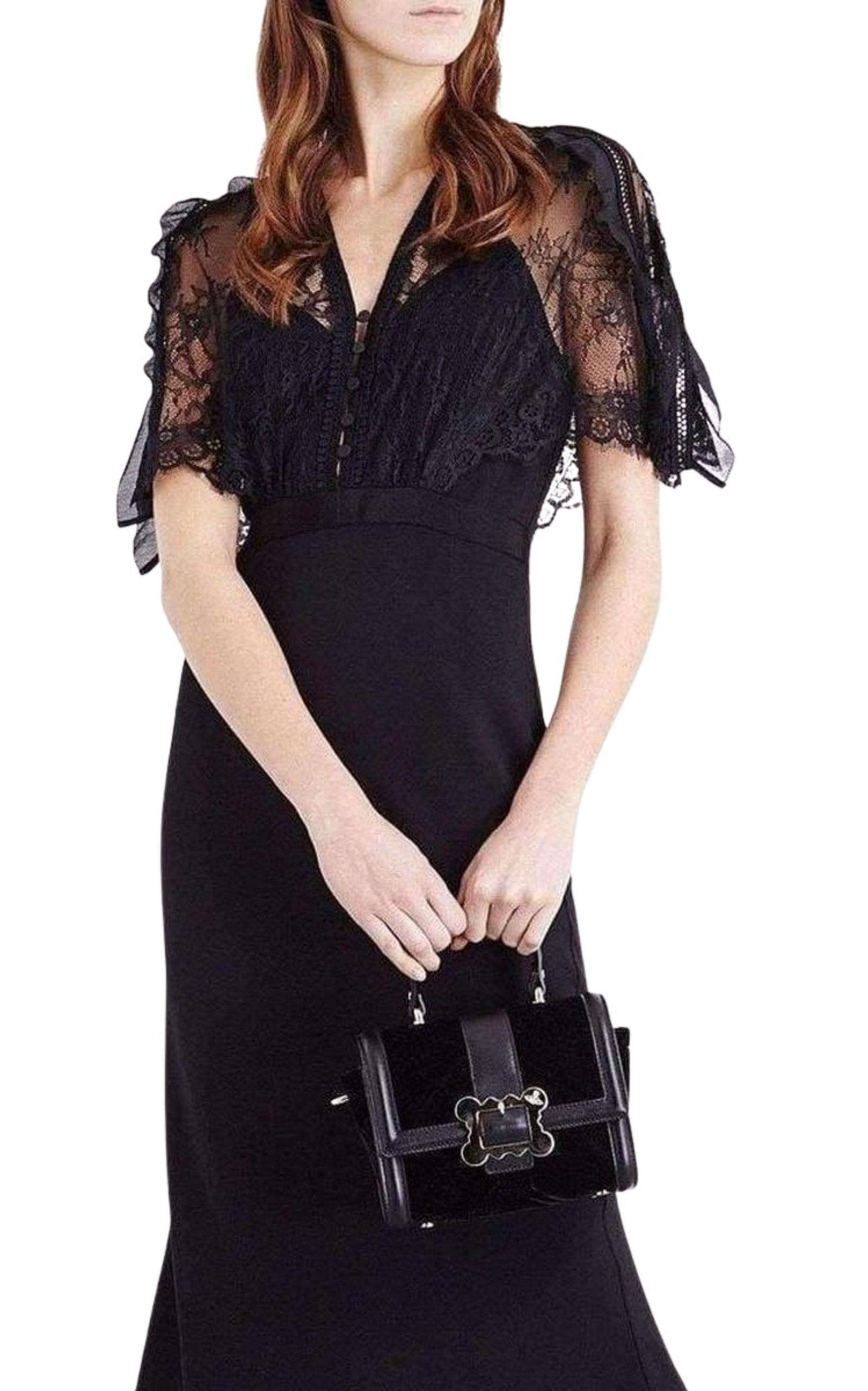 Mason Cape Overlay Dress - 5