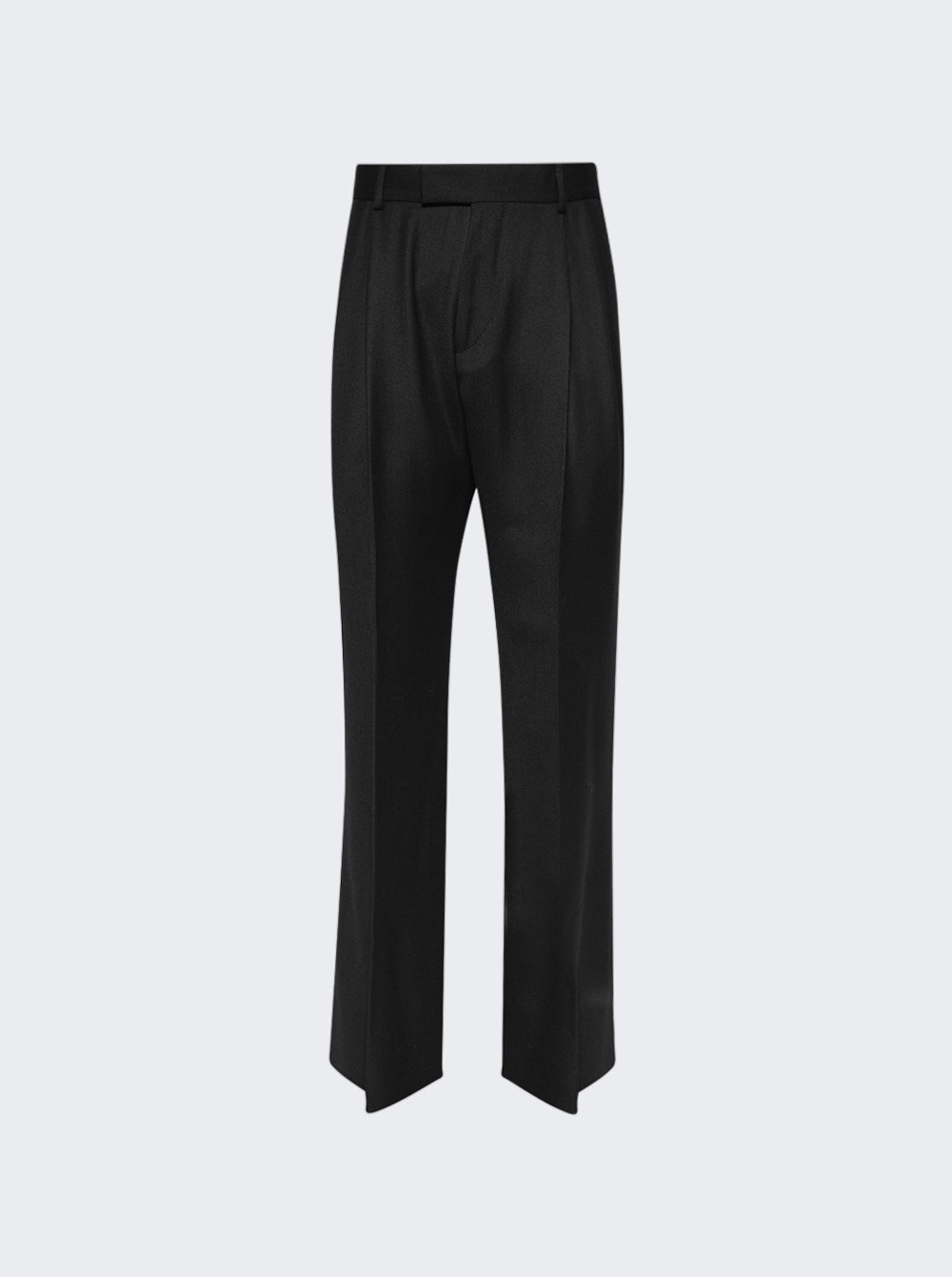 Double Pleated Pant Black - 1