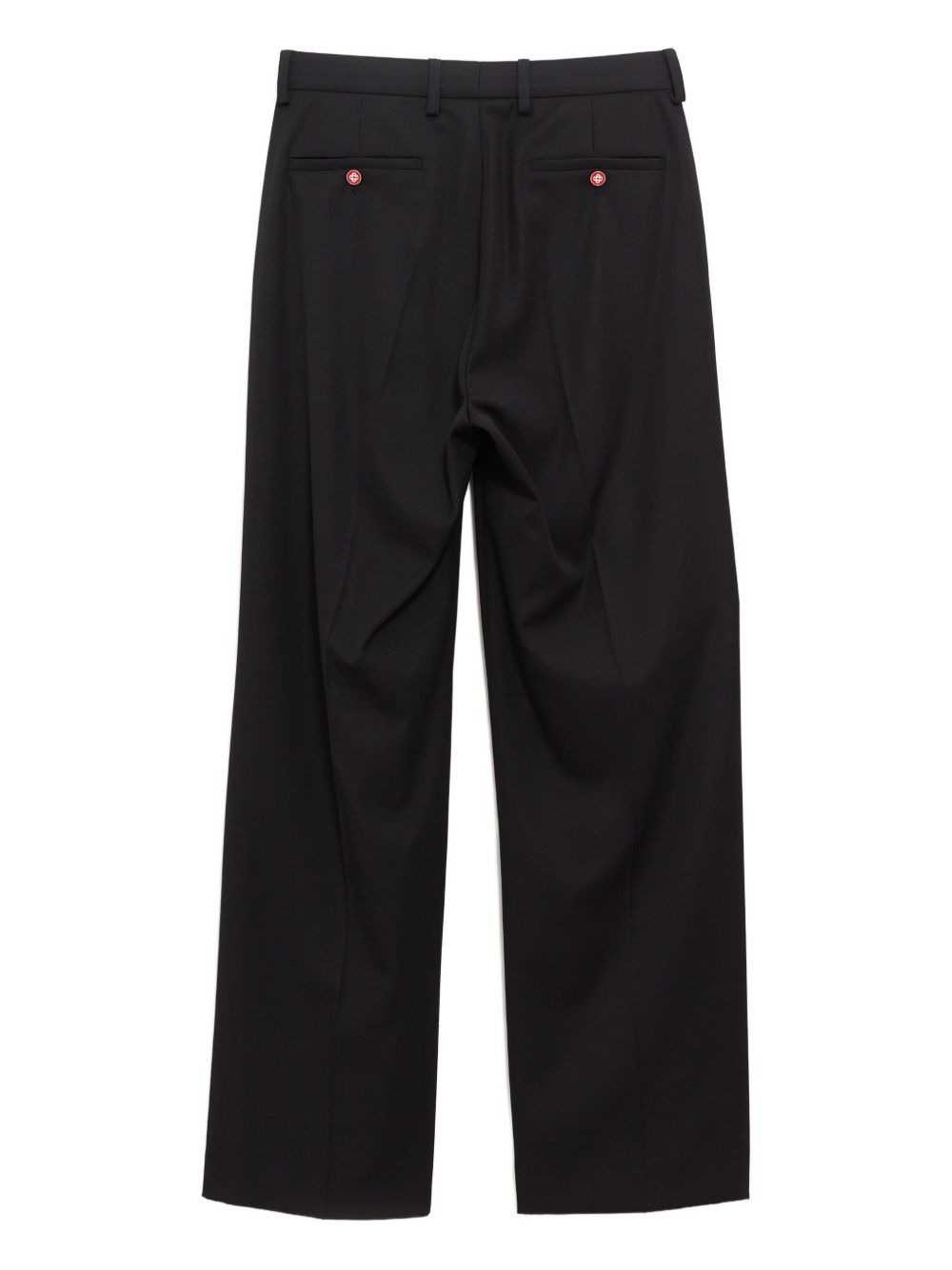 pleated wool trousers - 4
