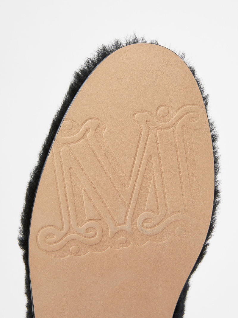 FELIA Teddy fabric slippers 5