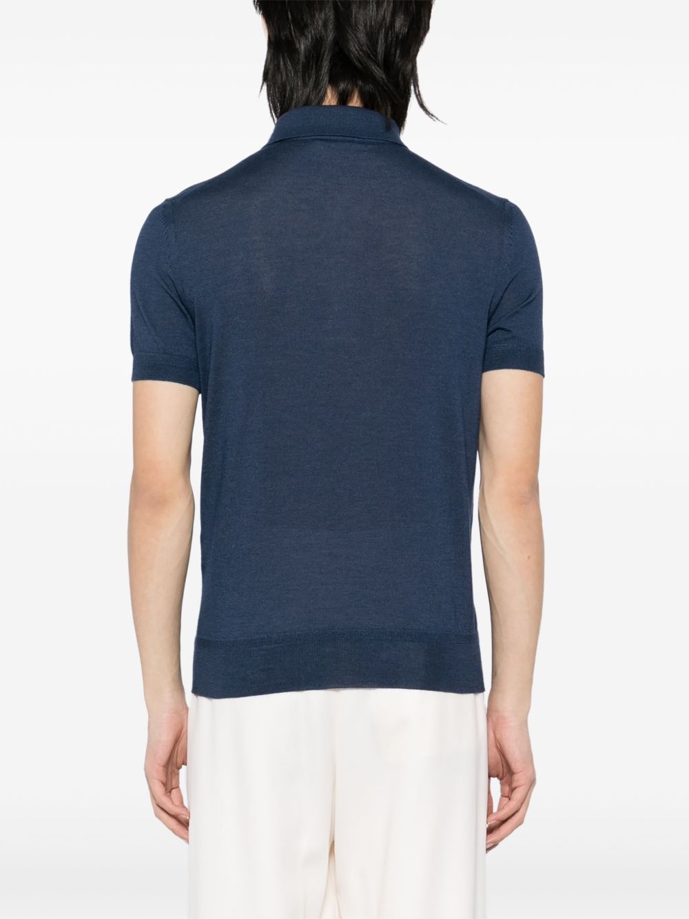 short-sleeved polo shirt - 3