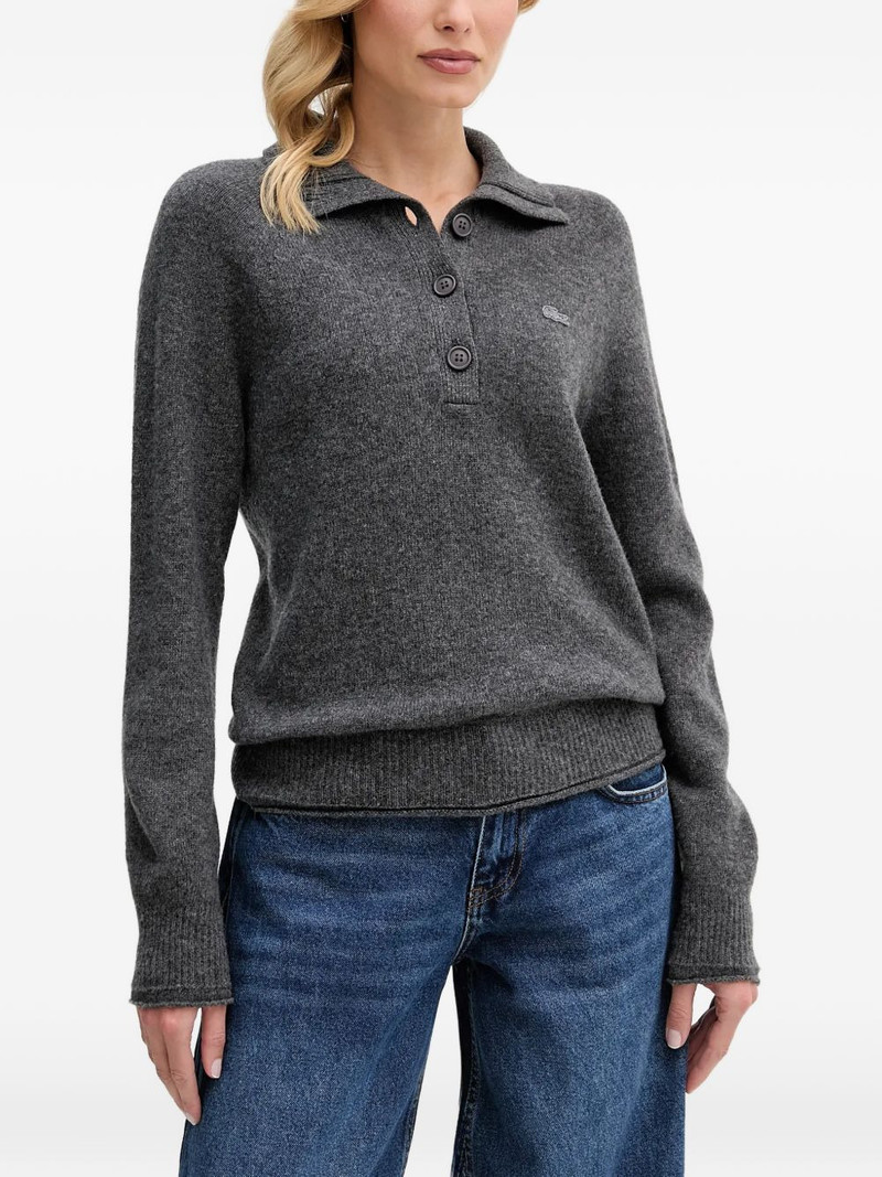 button sweater 1