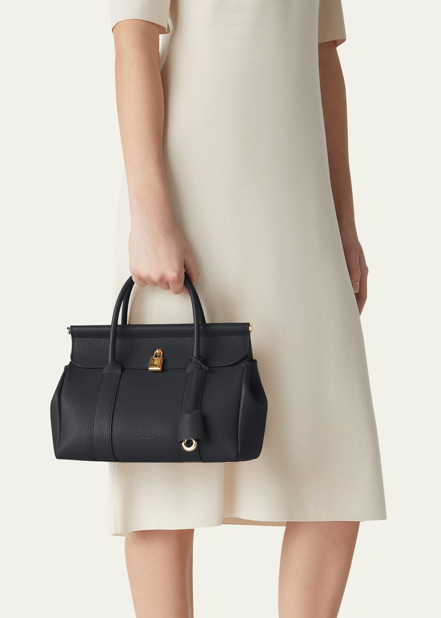 Loom L25 Fine Grained Leather Tote Bag - 2