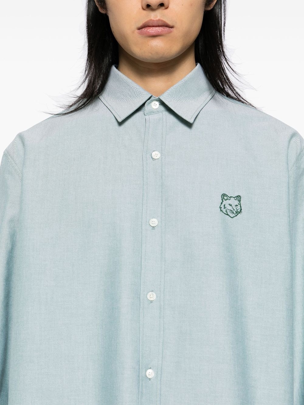 contour fox head skate shirt - 5